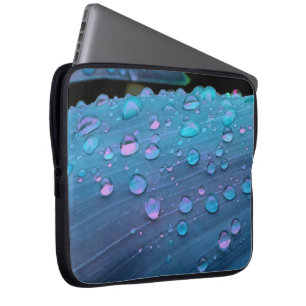 Capa Para Notebook Raindrops Fechados, Spacey Blues