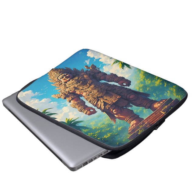 Capa Para Notebook “Raksasa Nusantara” (Gigante do Arquipélago) (Frente Inferior)