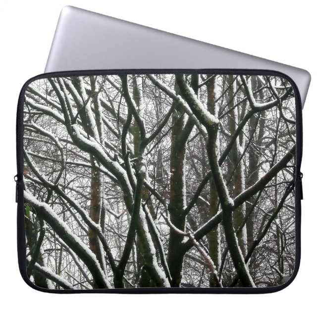 Capa Para Notebook Ramais de inverno (Frente)