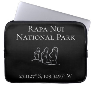 Capa Para Notebook Rapa Nui Latitude & Longitude