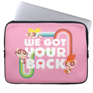 Capa Para Notebook Raparigas Powerpuff: Temos As Suas Costas