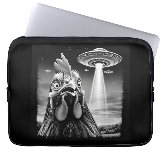 Capa Para Notebook Rapto de OVNI de Testemunhas de Galo Chocadas - Re (Frente)