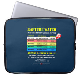 Capa Para Notebook Rapture Alert Levels