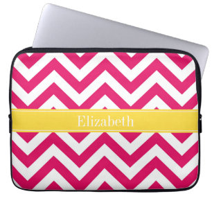 Capa Para Notebook Raspberry Lg Chevron Pineapple Name Monograma