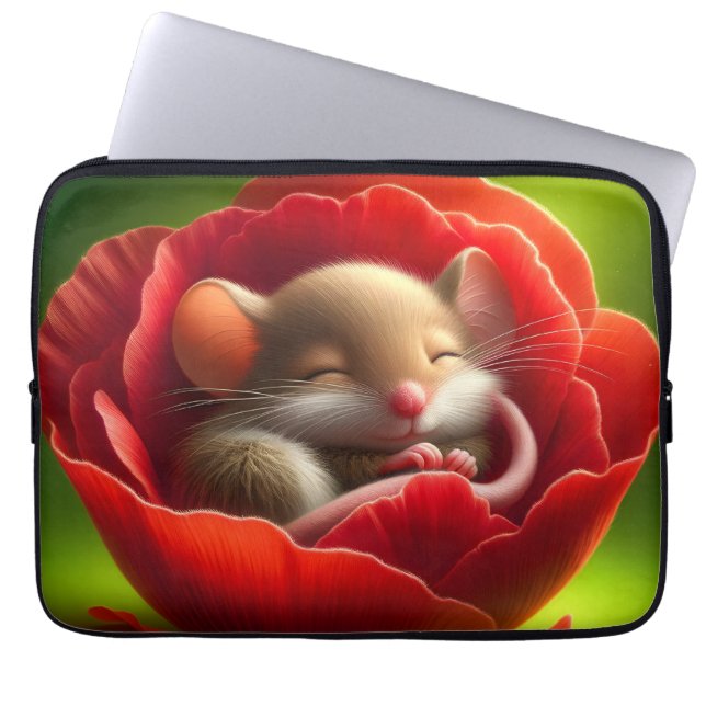 Capa Para Notebook Rato de sangria (Frente)