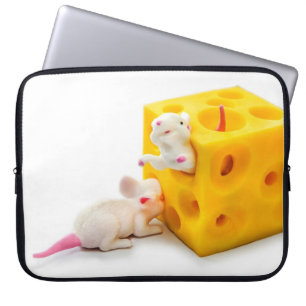 Capa Para Notebook Ratos na bolsa de laptop engraçada dos brinquedos