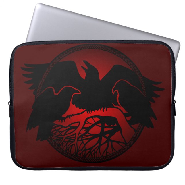 Capa Para Notebook Raven Bolsa de laptop Spirit Capas (Frente)