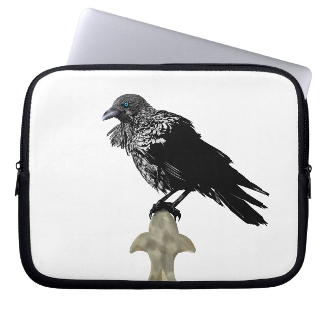 Capa Para Notebook Raven Incluso (Frente)