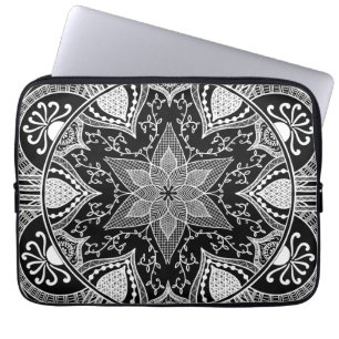 Capa Para Notebook Raven Mandala