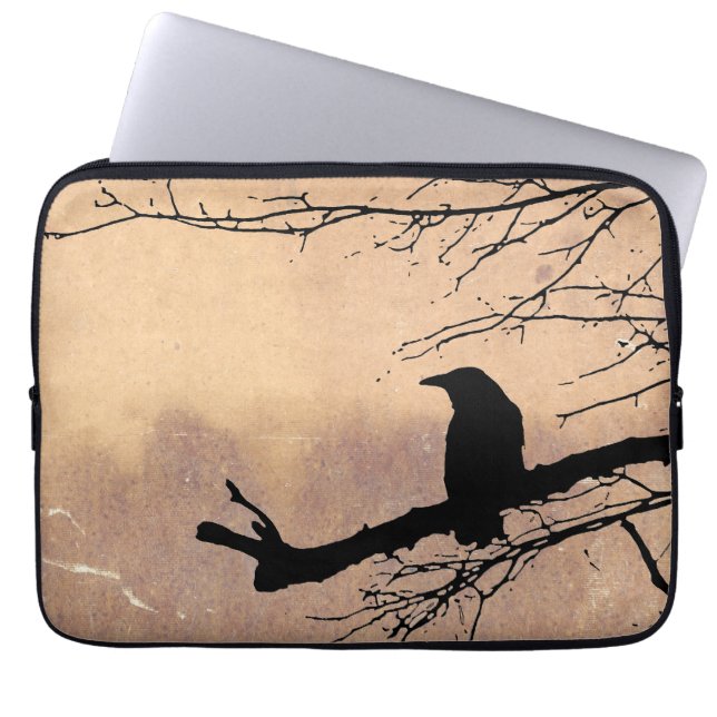 Capa Para Notebook Raven por Aexandra Cook (Frente)