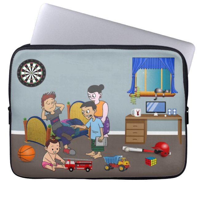 Capa Para Notebook Rebel's Haven (Frente)