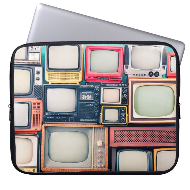 Capa Para Notebook Receptores de TV retrorreflectores da faixa dos 60 (Frente)
