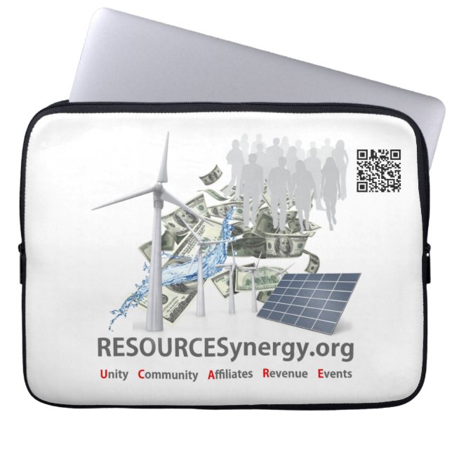 Capa Para Notebook RECURSOSSinergia - Bolsa de laptop 13" (Frente)