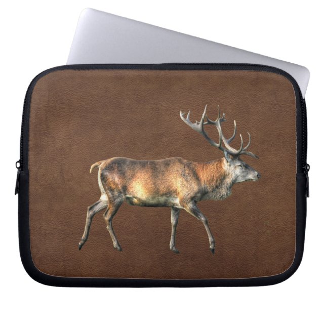 Capa Para Notebook Red Deer Stag Willife Design (Frente)