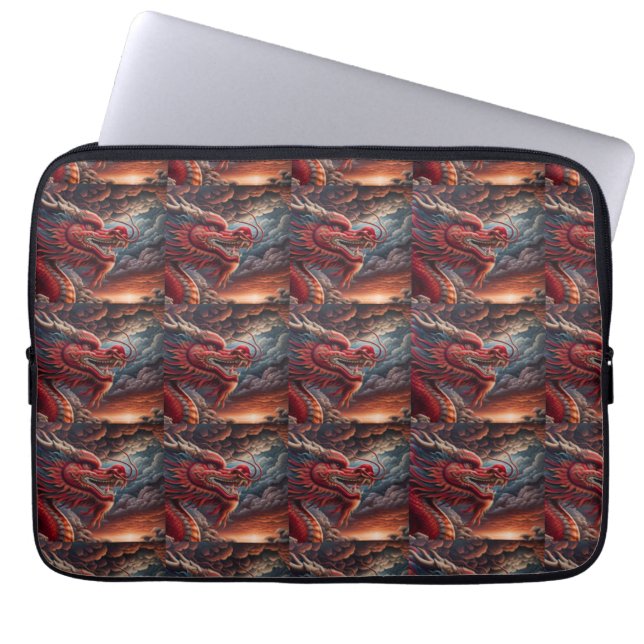 Capa Para Notebook Red Dragon  (Frente)