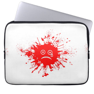Capa Para Notebook Red Ink Blotch