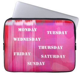 Capa Para Notebook Red Music Beat Eletrônicos Bag