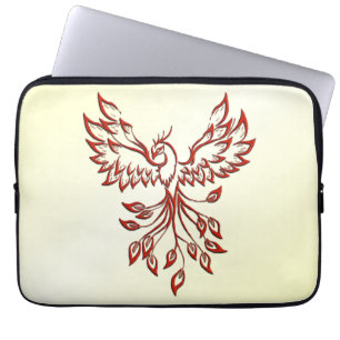 Capa Para Notebook Red Phoenix Rises
