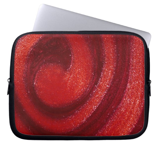 Capa Para Notebook Redemoinhos do verniz para as unhas (Frente)