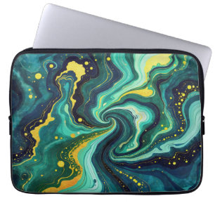 Capa Para Notebook Redemoinhos Galácticos em Cores Vibrantes 2
