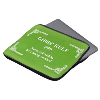 Capa Para Notebook regra 99 de Gibbs