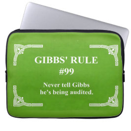 Capa Para Notebook regra 99 de Gibbs