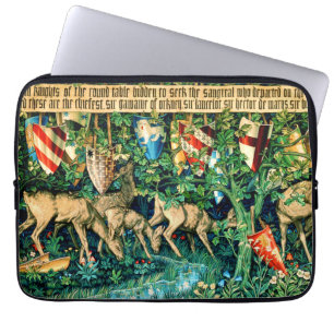 Capa Para Notebook Rei Medieval Arthur William Morris