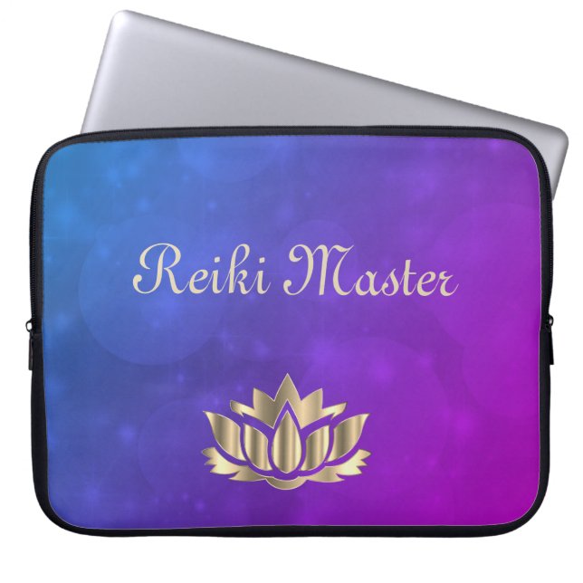 Capa Para Notebook Reiki Master (Frente)