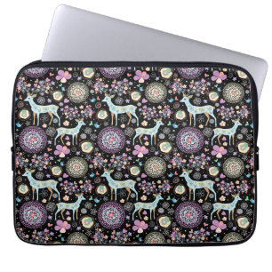 Capa Para Notebook Reindeer Paterna Christmas