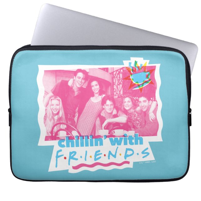 Capa Para Notebook Relaxando com os FRIENDS™ (Frente)