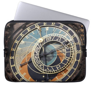 Capa Para Notebook Relógio Astronômico Em Praque