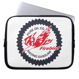 Capa Para Notebook Reprodução de placa antiga da Gasolina de Corrida