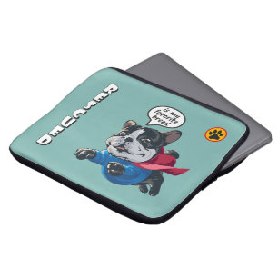 Capa Para Notebook Resgatada é minha raça favorita   Bolsa de laptop 