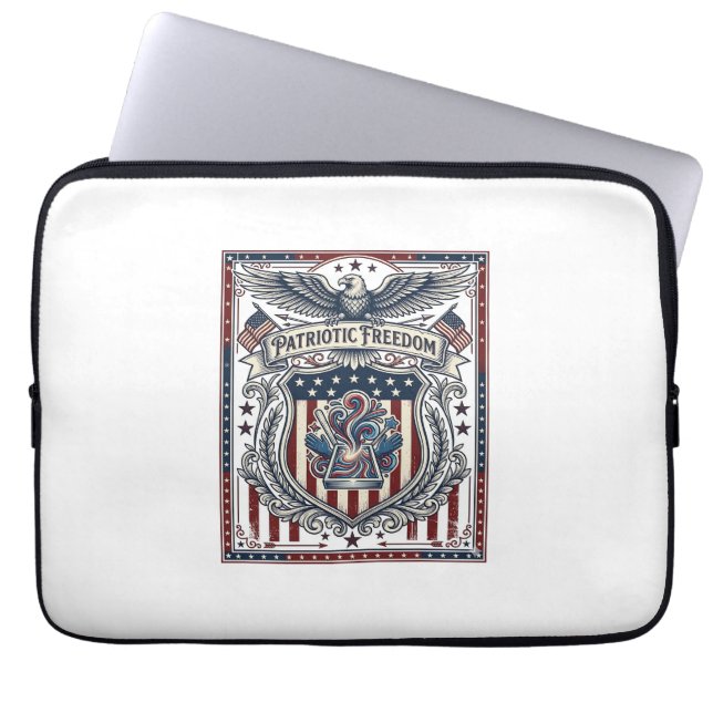 Capa Para Notebook Resina Patriótica (Frente)