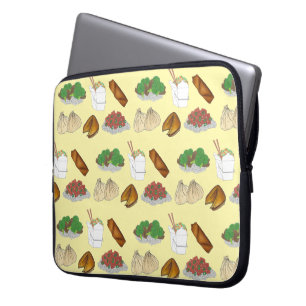 Capa Para Notebook Restaurante Chinês de Comprar Comida Cuisina