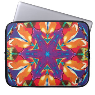 Capa Para Notebook Reticular Bolsa de laptop de caleidoscópio
