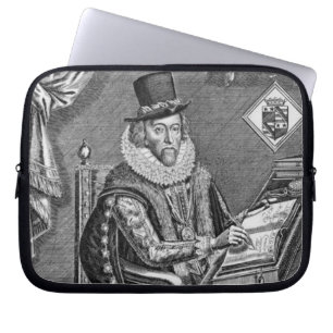 Capa Para Notebook Retrato de 1561-1626) viscondes de Francis Bacon