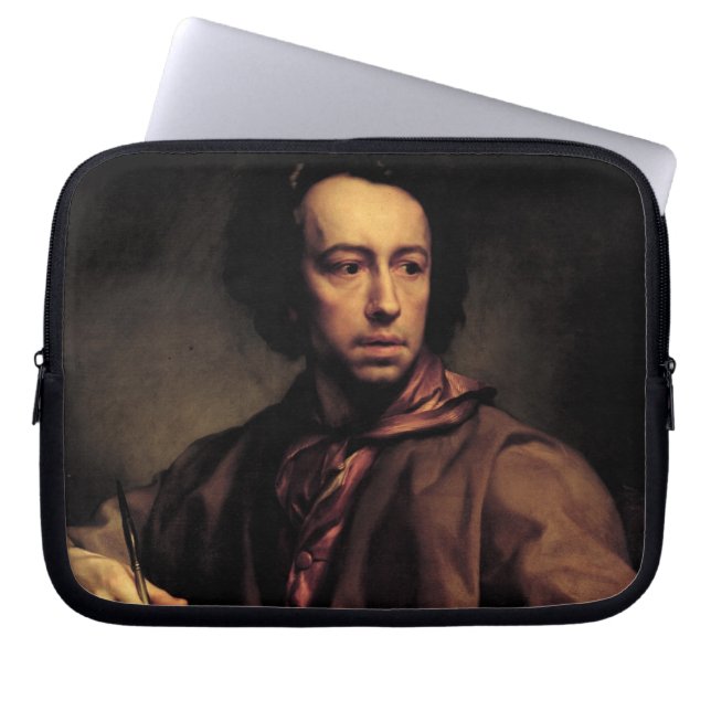 Capa Para Notebook Retrato de auto, 1773 (óleo no painel) (Frente)