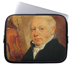 Capa Para Notebook Retrato de Ben Marshall (1767-1835) (óleo no canv