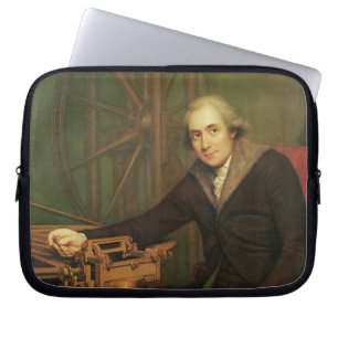 Capa Para Notebook Retrato de Jesse Ramsden (1735-1800) (óleo no can