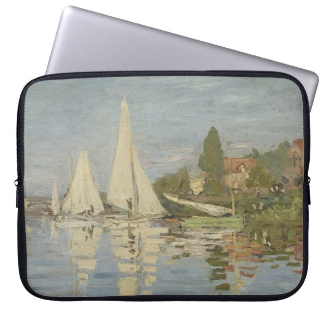 Capa Para Notebook Retrato Impressionista de Primavera, Claude Monet (Frente)