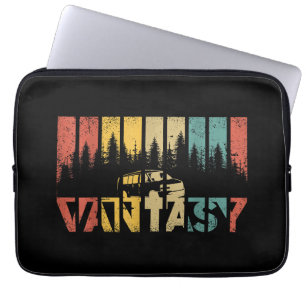 Capa Para Notebook Retro Camper Van Life - Vintage Vanlife