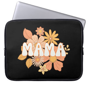 Capa Para Notebook Retro Floral Mama