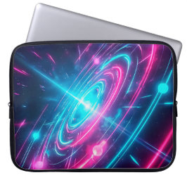 Capa Para Notebook Retro Futuristic Vaporwave Space Portal