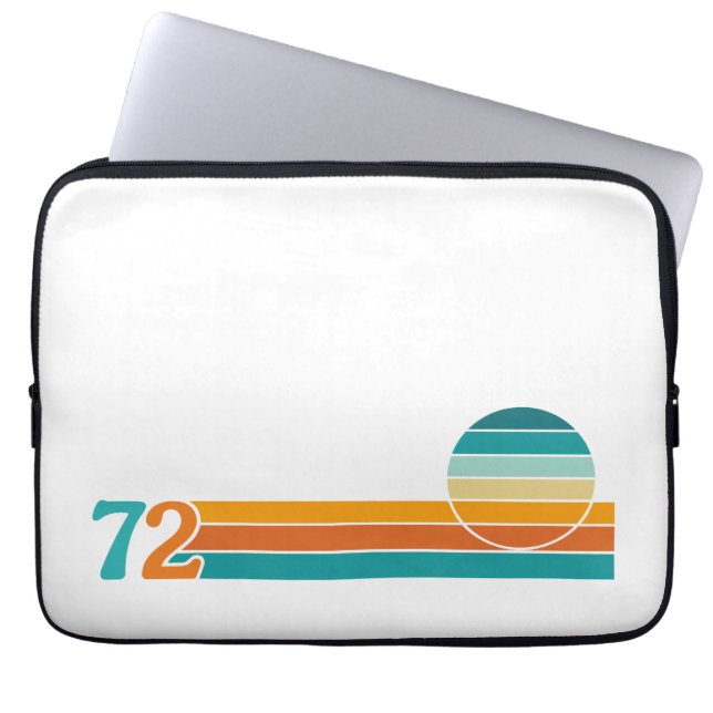 Capa Para Notebook Retro Sunset 72 (Frente)
