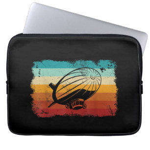 Capa Para Notebook Retro Vintage Zeppelin Dirigible Airship Zepplin L