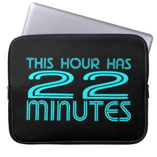 Capa Para Notebook Retroativo - 22 Minutos