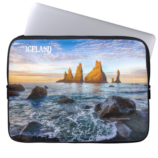 Capa Para Notebook Reynisfjara Beach, Islândia (Frente)