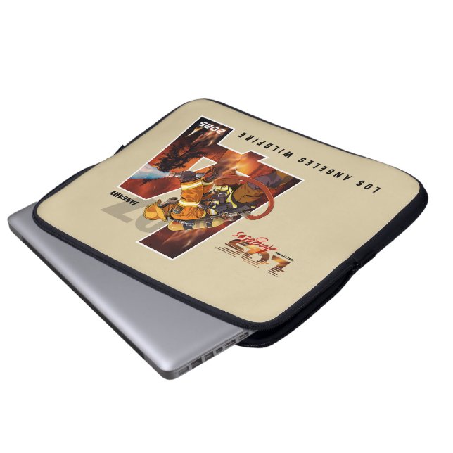 Capa Para Notebook Reze por Los Angeles | 15" (Frente Inferior)