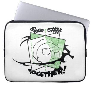 Capa Para Notebook RICK AND MORTY™   Organize sua vida!
